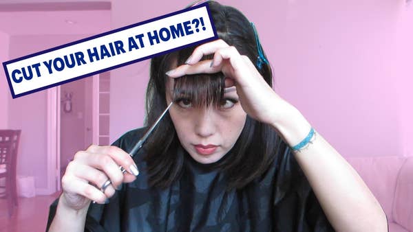 Professional Hairdresser Gives At Home Hair Cutting Tips