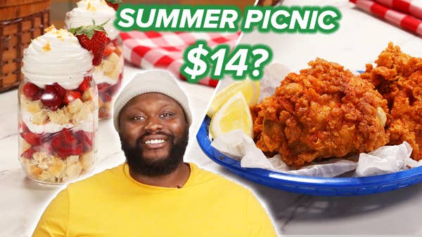 I Tried To Make A Picnic For 2 For $15