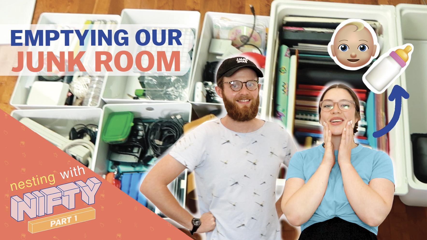 couple with organized drawers