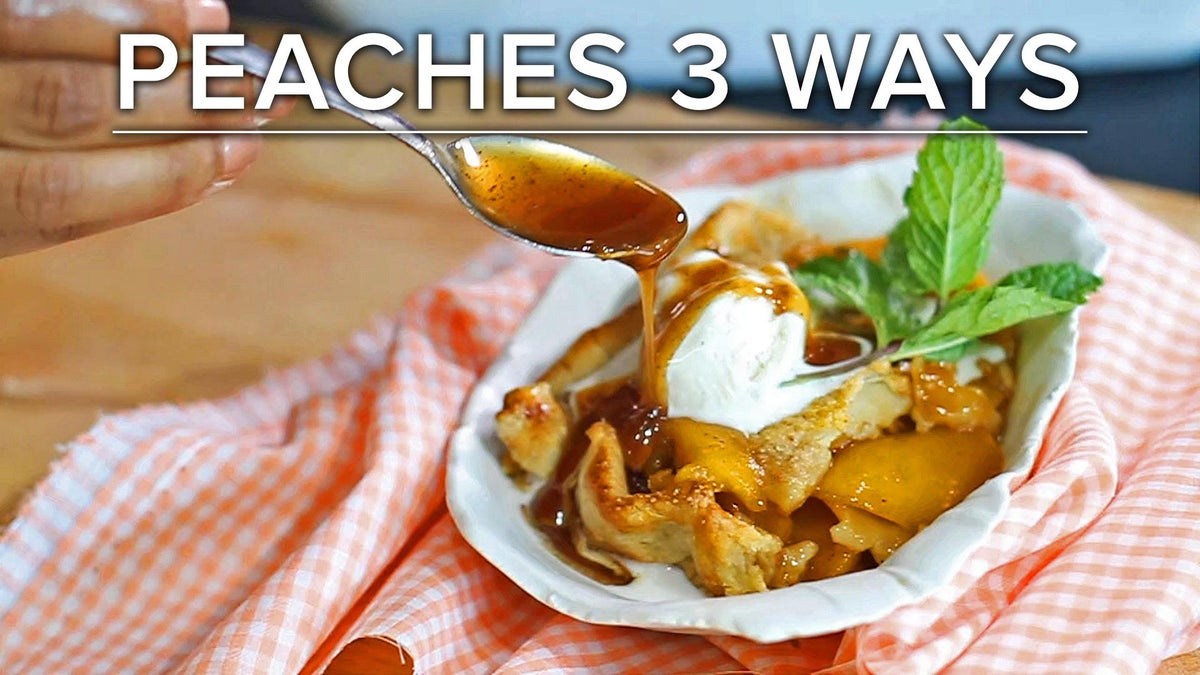 Peach Cobbler Recipe by Tasty image