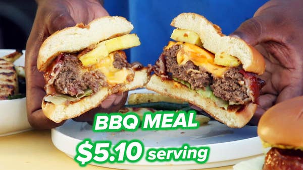 I Tried To Make A BBQ Dinner For 4 People For $20.