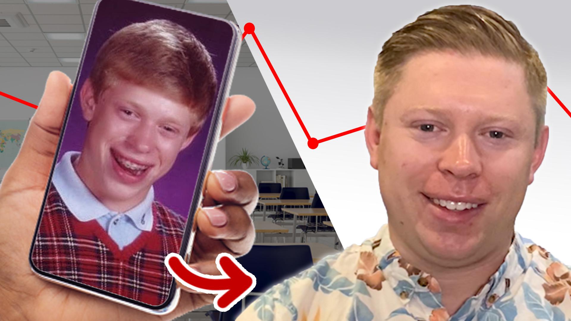 Watch: I Accidentally Became a Meme: Bad Luck Brian.