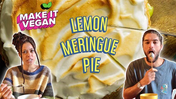 Vegan Lemon Meringue Pie