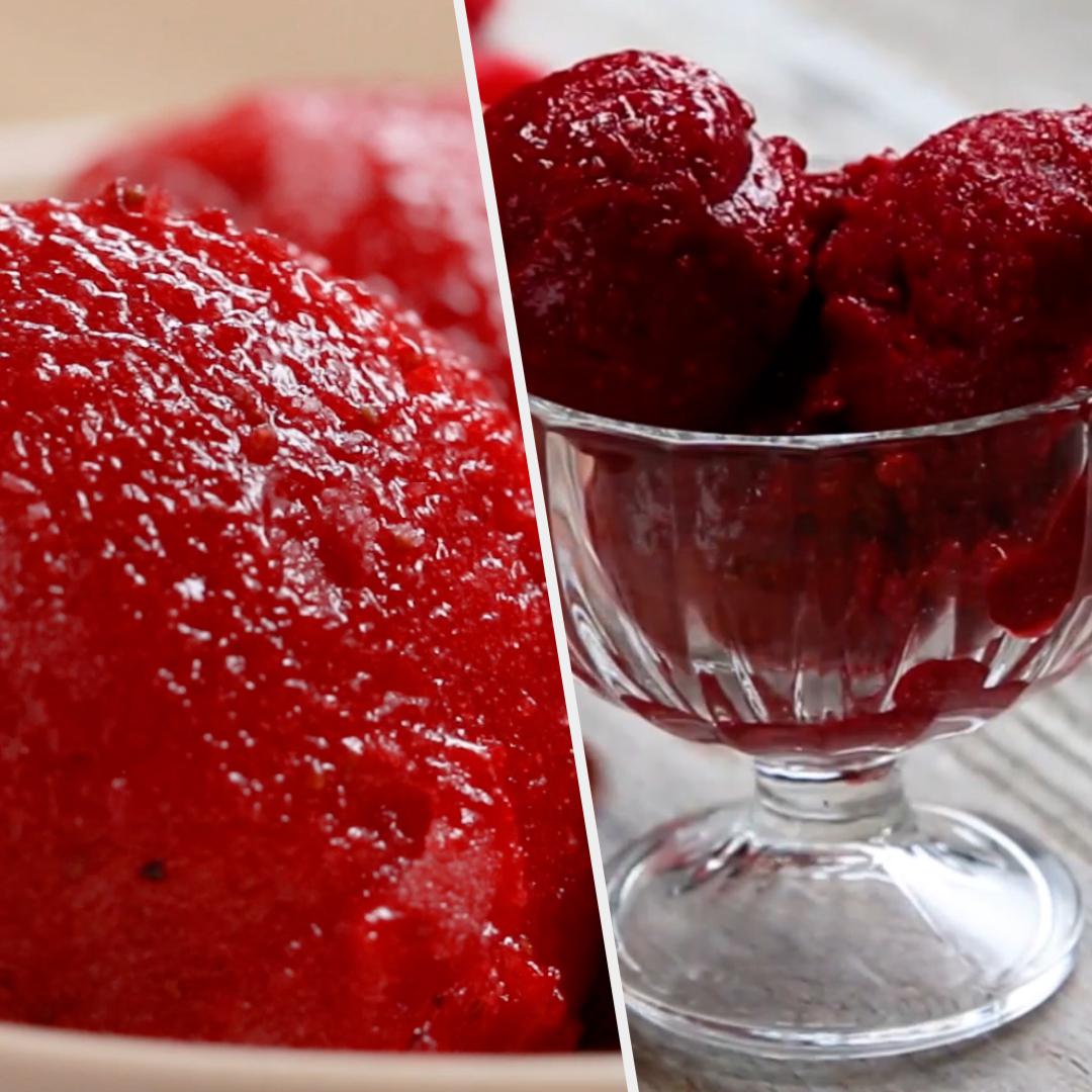 Red Sorbet Recipes