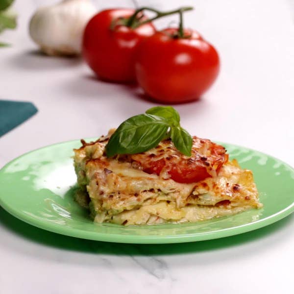 Savoury Tomato & Chicken Lasagna