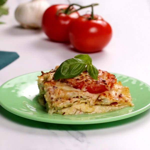 Savoury Tomato & Chicken Lasagna Recipe by Tasty Savoury Tomato & Chicken Lasagna Recipe by Tasty