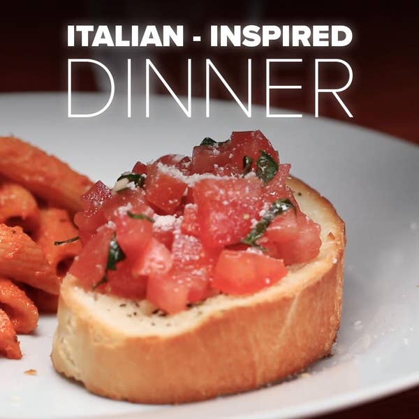 Homemade Italian-Inspired Dinner