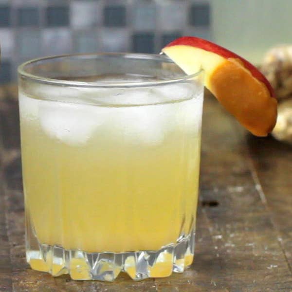 Salted Caramel Apple Cocktail