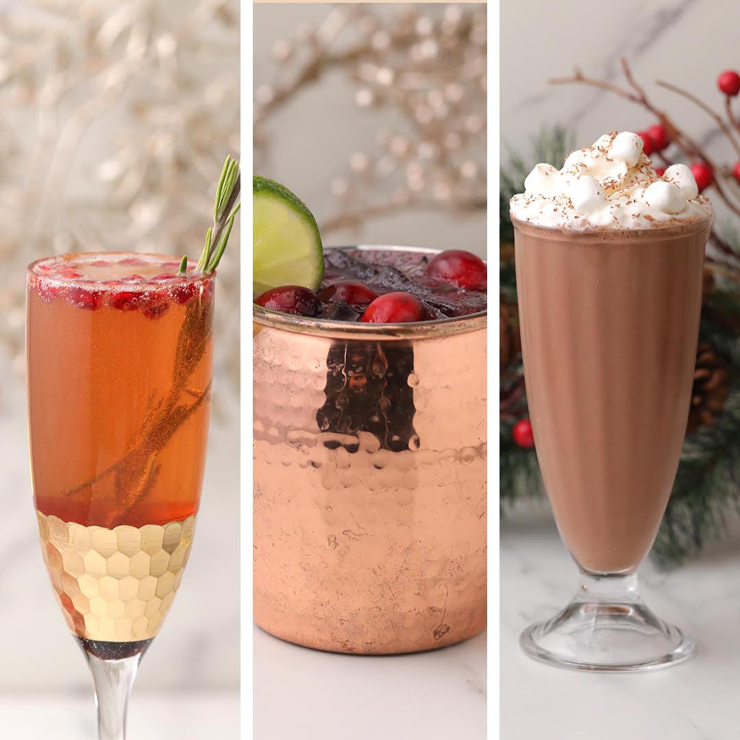 Holiday Cocktails 3 Ways | Recipes