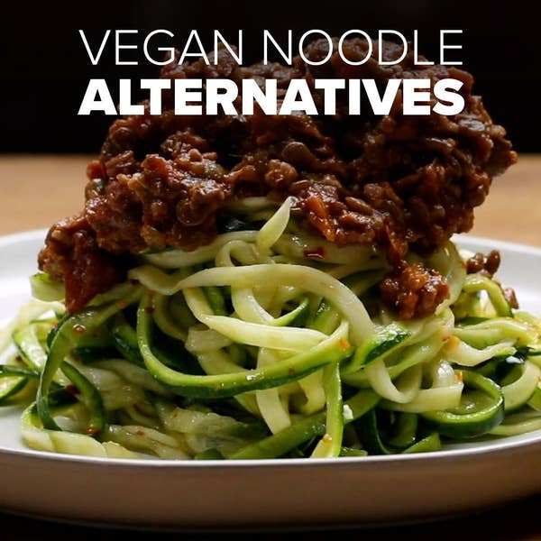 Vegan Noodles 4 Ways