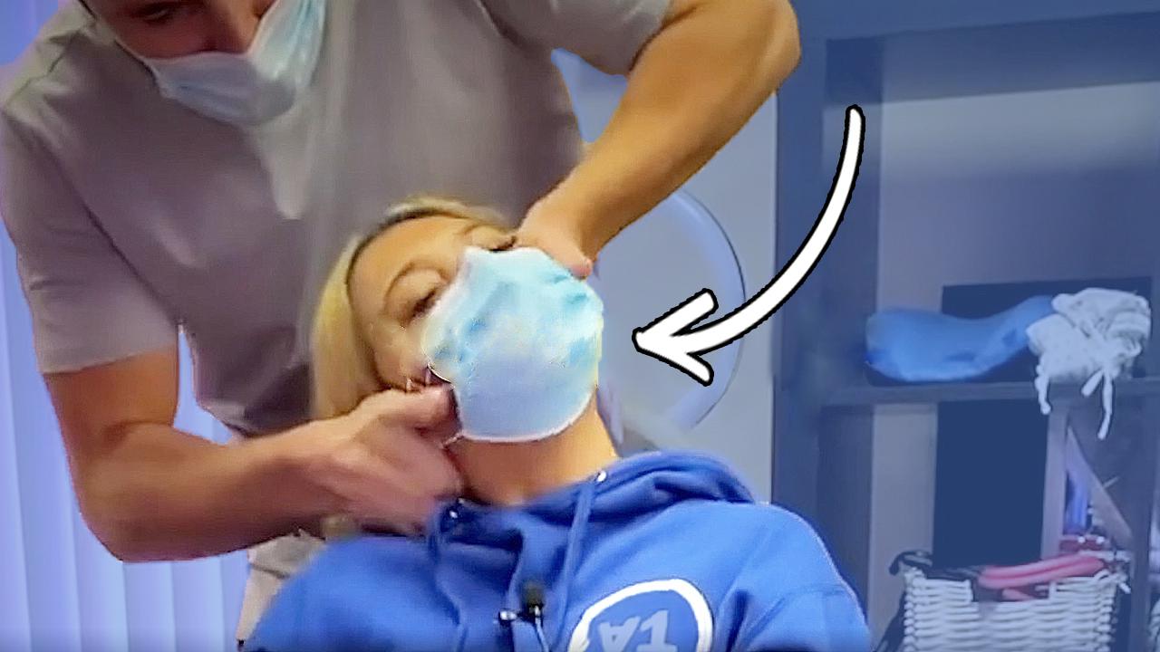 Dr. Alex from @occhiropractor adjust someones neck crack loudly