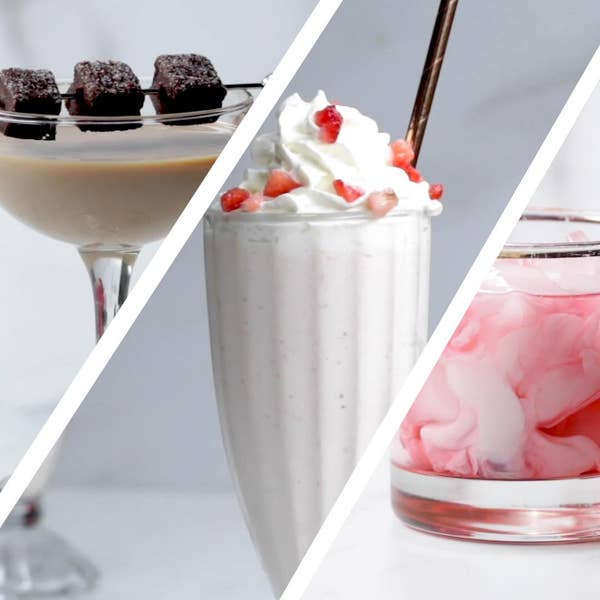 Valentine's Day Dessert Drinks 