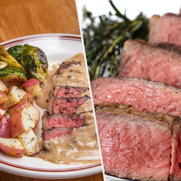 Homemade Fancy Steak Dinners