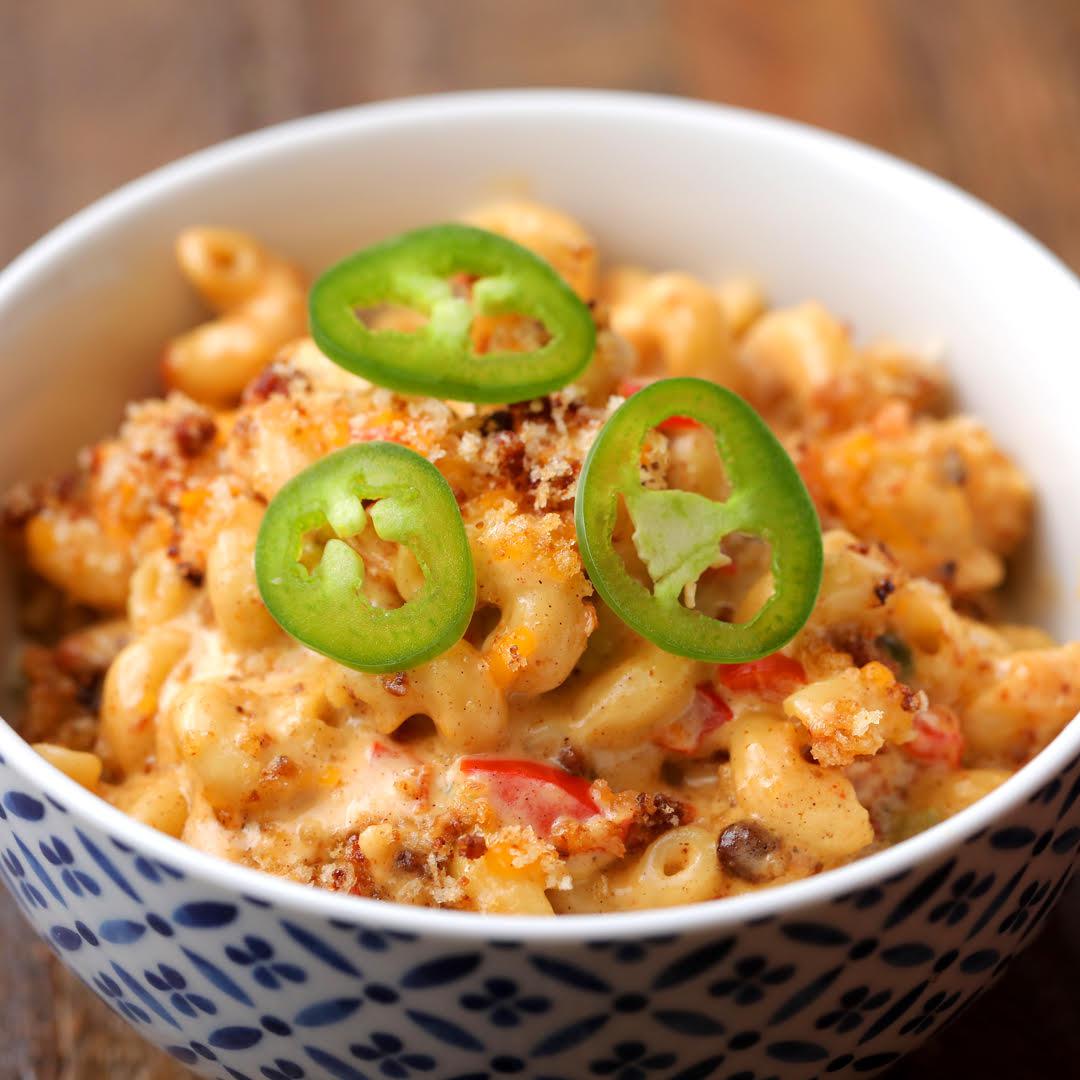 Chorizo Chile Mac 'N' Cheese Recipe by Tasty_image