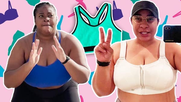Women with Big Boobs Work Out Shirtless for a Week