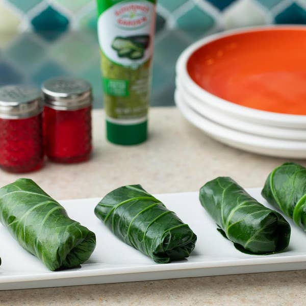 Stuffed Collard Greens Rolls