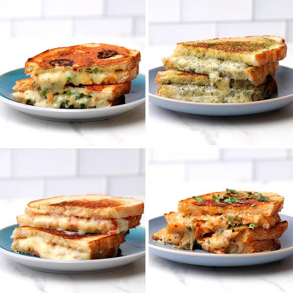 Grilled Cheese 4 Ways