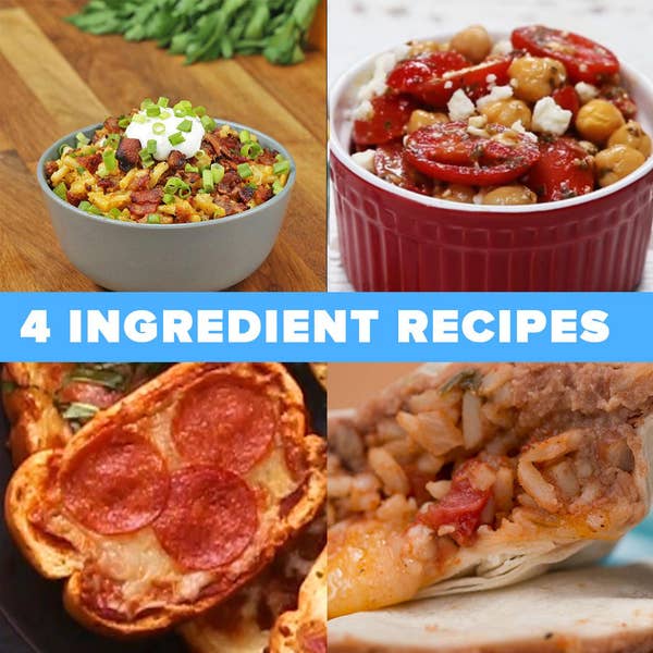 4 Ingredient Recipes For An Entire Week