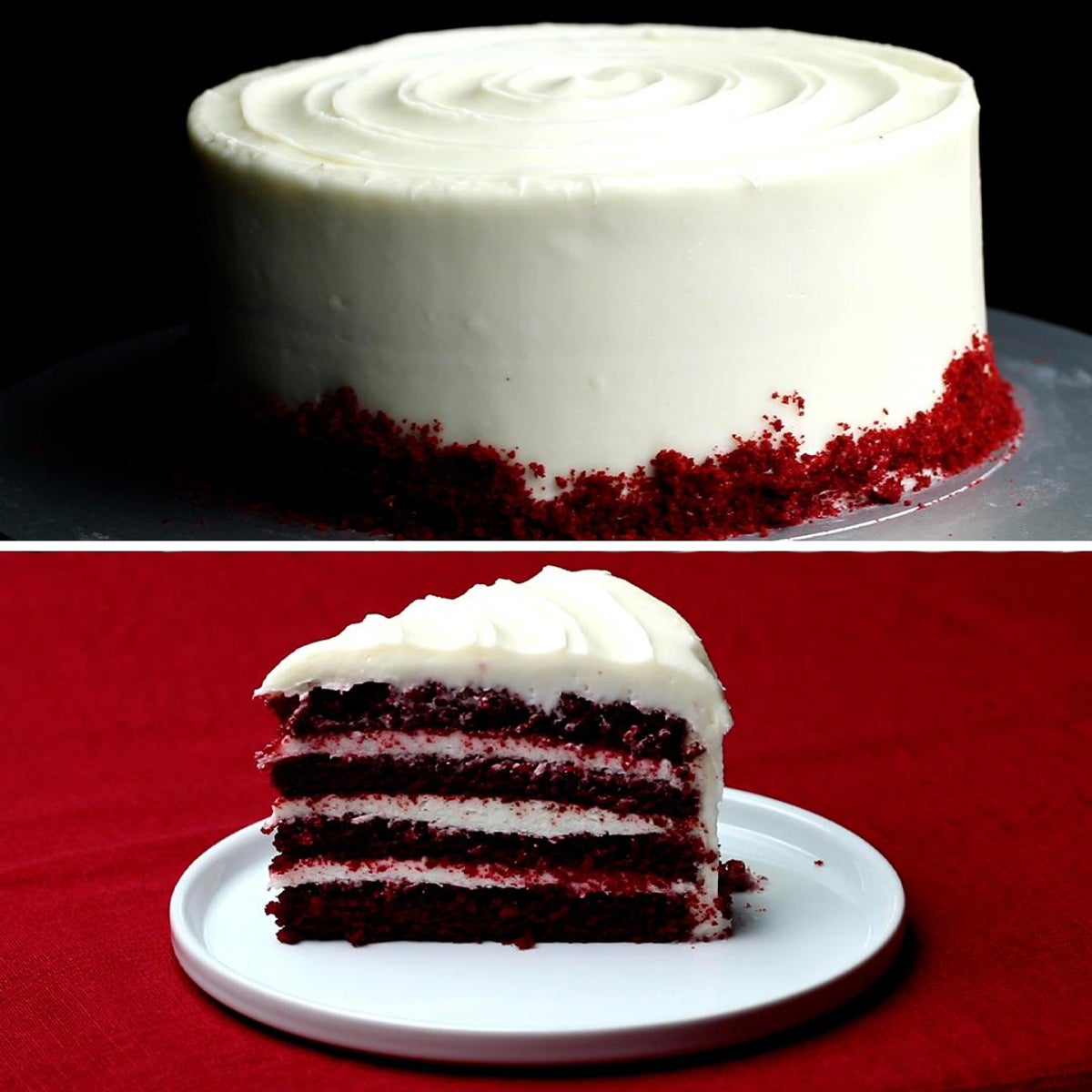 The Best Homemade Red Velvet Cake