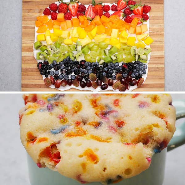 Vegan Rainbow Desserts 2 Ways