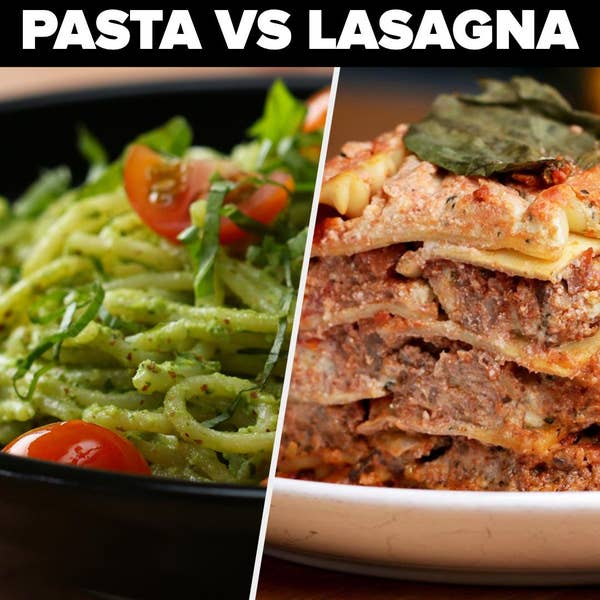 Pasta Vs Lasagna