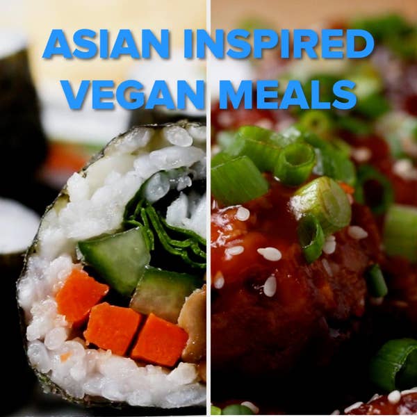 Homemade Asian-Inspired Vegan Meals