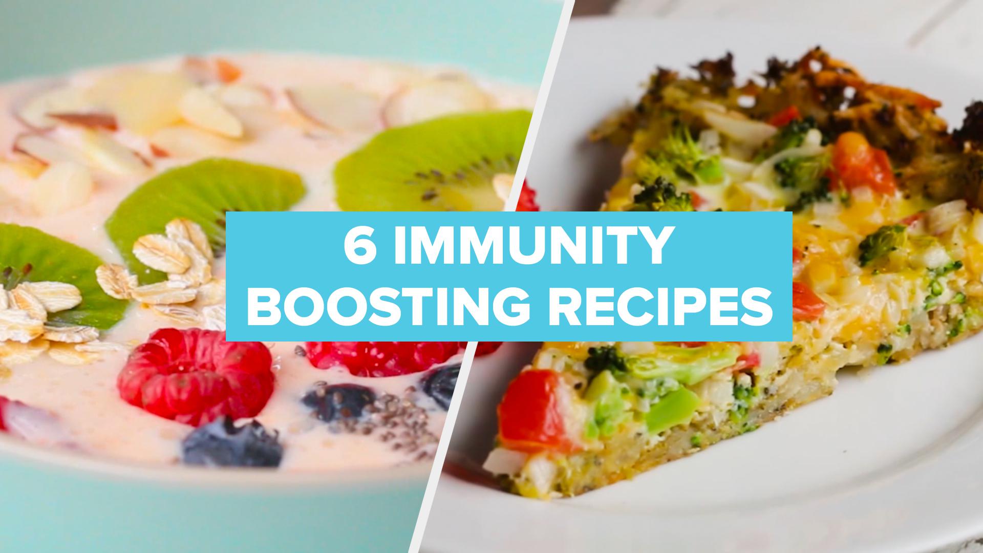 6 Immunity Boosting Recipes