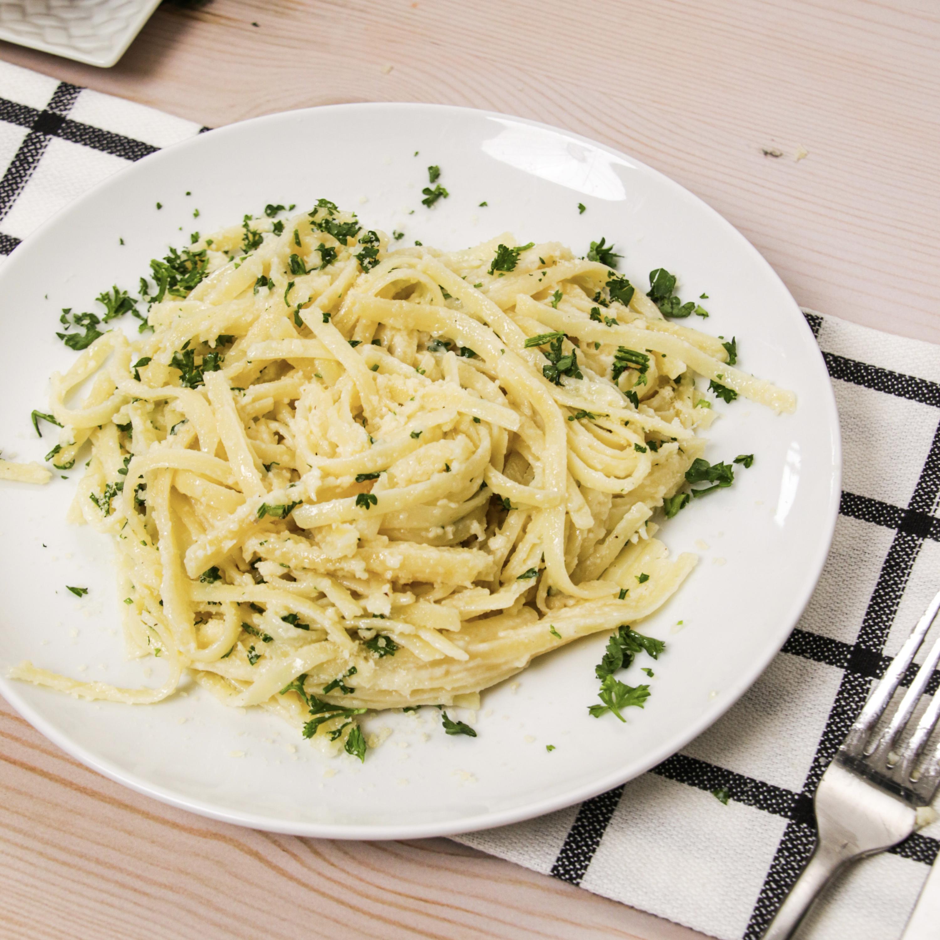 Creamy Miso Pasta - Bites of Beri