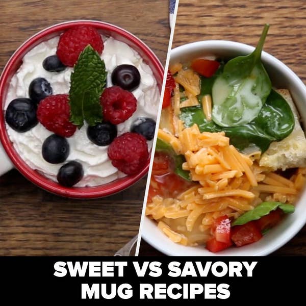 Sweet Vs Savory Mug Recipes