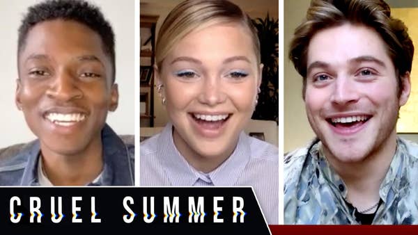 The cast of "Cruel Summer".