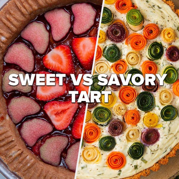 Sweet vs Savory Tart Recipes