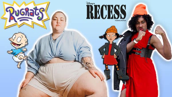 We Dressed Like 90s Cartoons For A Week: Recess Vs. Rugrats