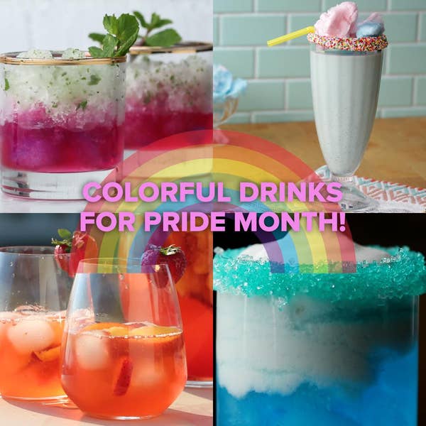 Celebrate Pride With These Colorful Drinks!