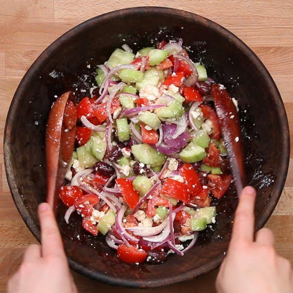 Chopped Mediterranean Salad