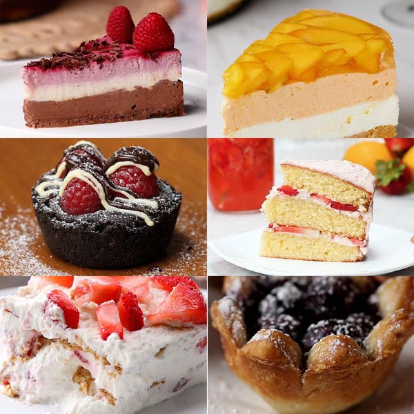 Fruity Desserts To Make With Summer Produce.