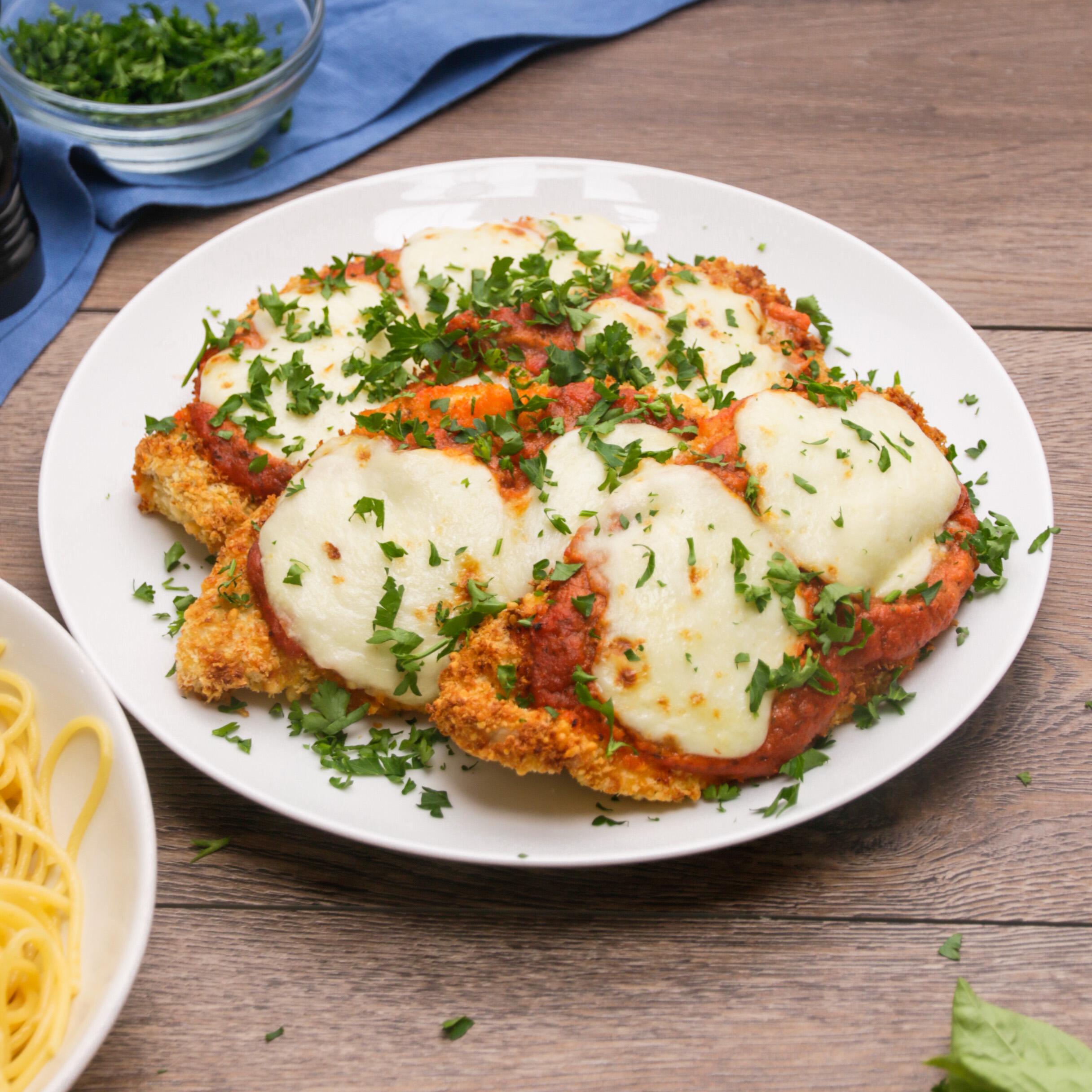 Chicken parmesan in the air clearance fryer