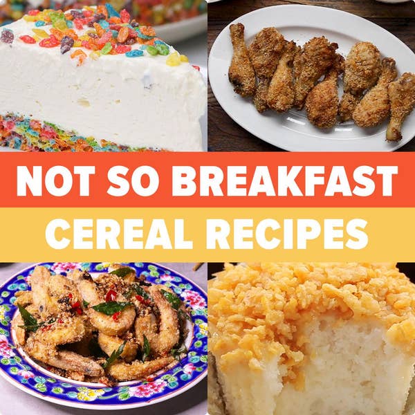 Cereal Recipes Which Aren't Breakfast