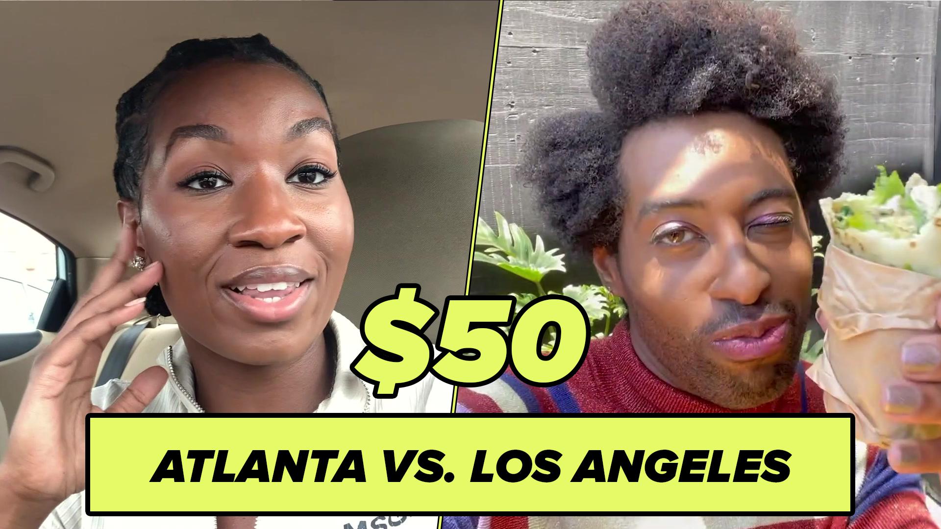 Jasmine and Michael side-by-side looking at the camera.