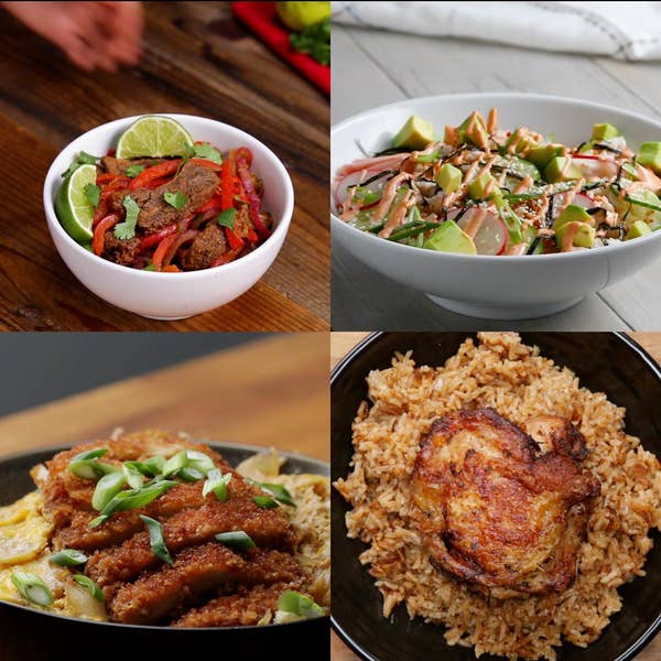 7 Days, 7 Rice Bowl Recipes