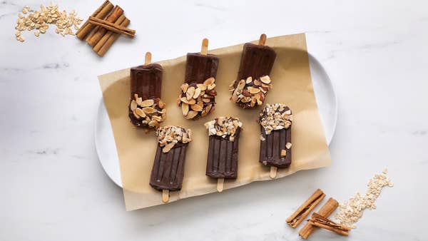 Chocolate Horchata Popsicles Planet Oat