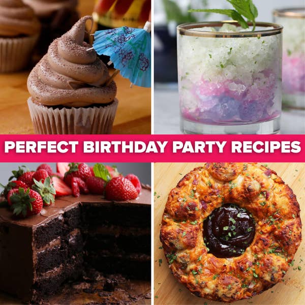 Throw The Perfect Birthday Party With These Recipes
