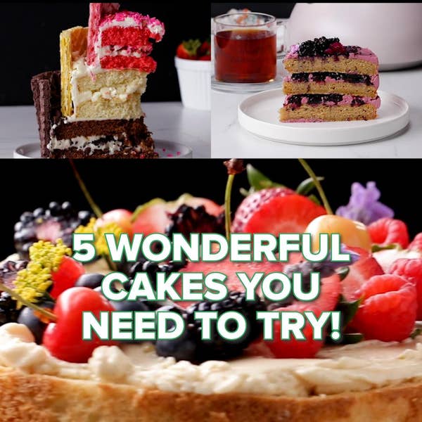 5 Fancy Cakes You Need To Make