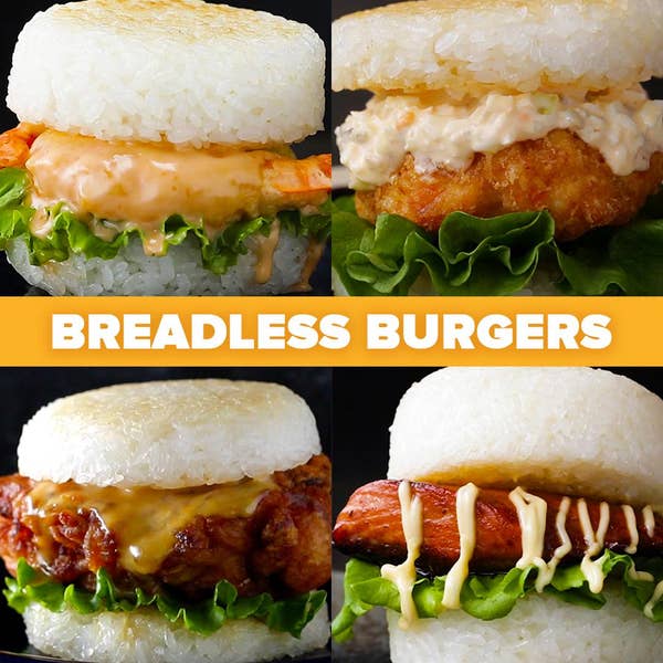 Bread-less Burger Recipes