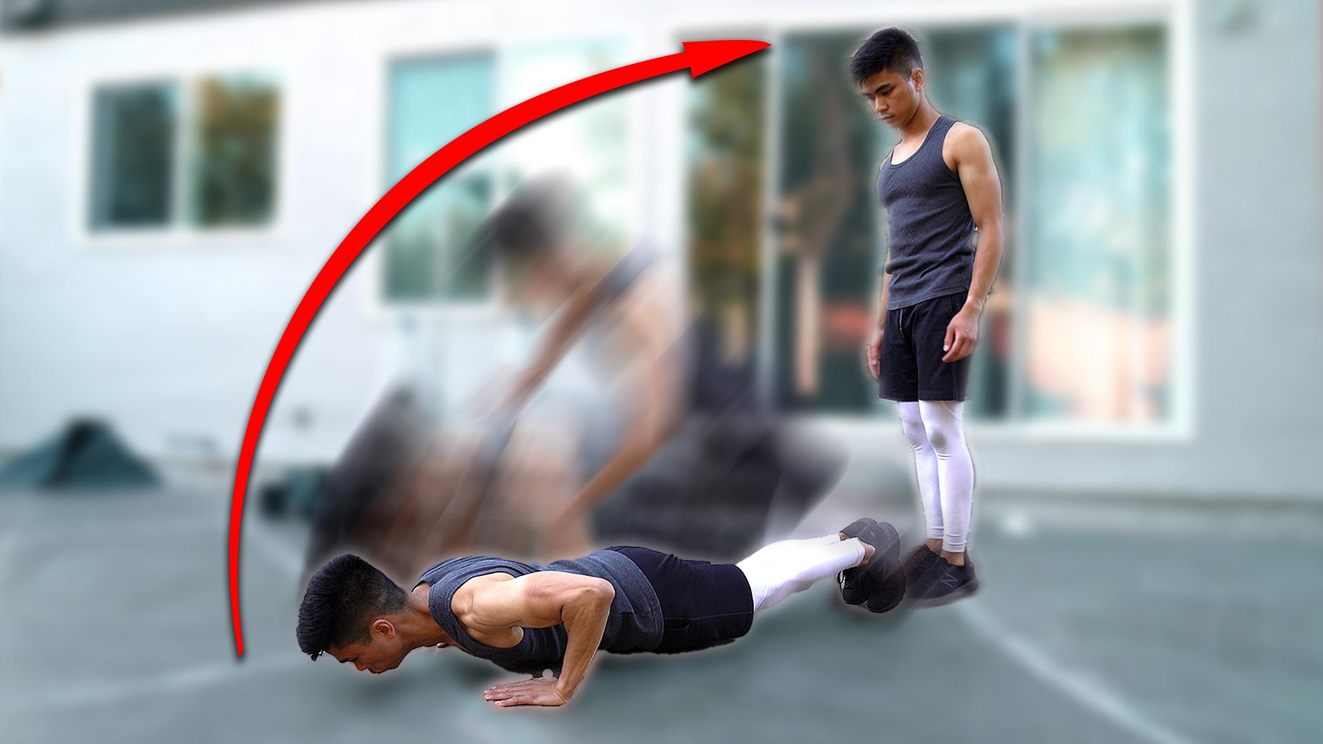 Push try. Give me 1 Push up.