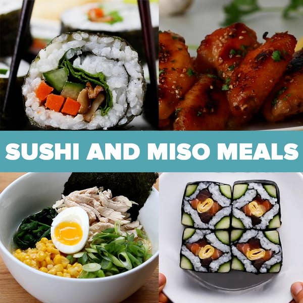 Sushi and Miso Meals