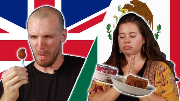 メキシコ人とイギリス人がお菓子を交換してみた メキシコ人とイギリス人がお菓子を交換してみた