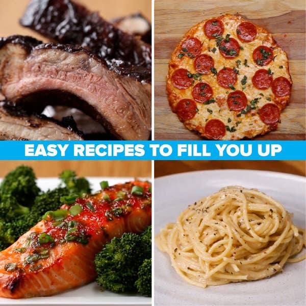Easy Recipes That Will Fill You Up