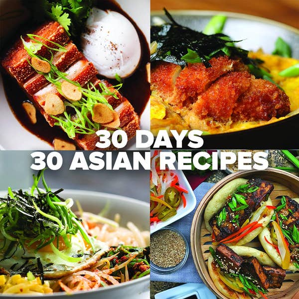 30 Days 30 Asian-Inspired Recipes