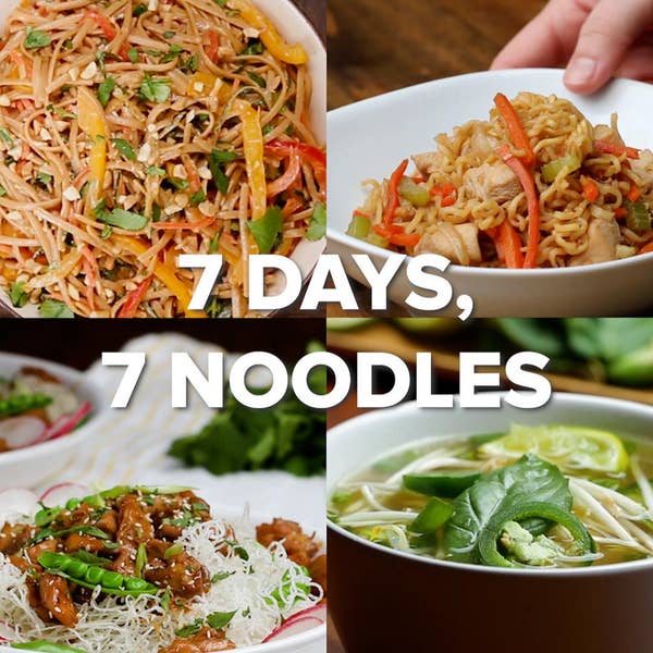 7 Days, 7 Noodle Recipes