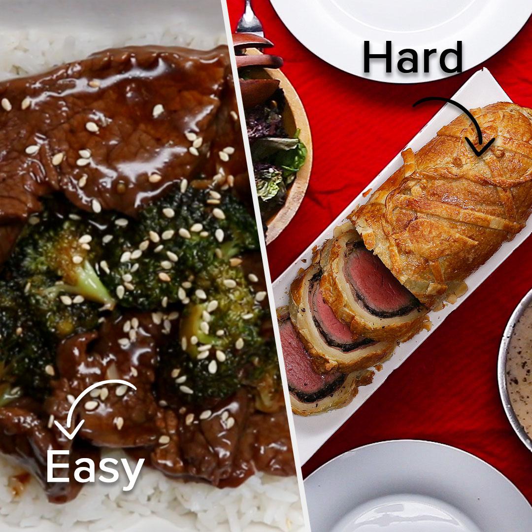 Easy To Hard: Beef Recipes